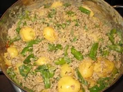 Fleisch - Bohnen-Kartoffel-Hack-Pfanne - Rezept