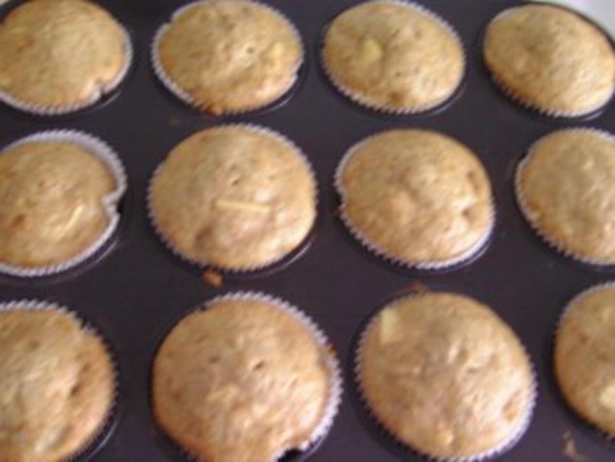 Apfel-Milchreis Muffins - Rezept