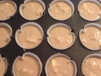 Rezept: Apfel-Milchreis Muffins Bild Nr. 3 Apfel-Milchreis Muffins - Rezept - Bild Nr. 3