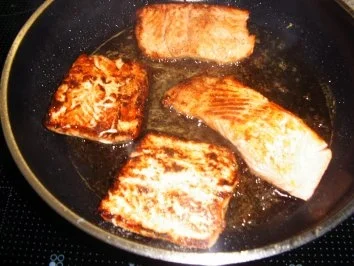 Lachs mit Orangensoße - Rezept - Bild Nr. 5