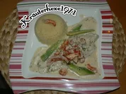 Pangasiusfilet trifft auf Flusskrebsfleisch..... - Rezept