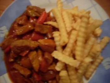 Schaschlik-Pfanne - Rezept