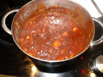 Asiatisches Zwiebel-Mango-Chutney ummantelt von                                  (Bilder) - Rezept - Bild Nr. 5