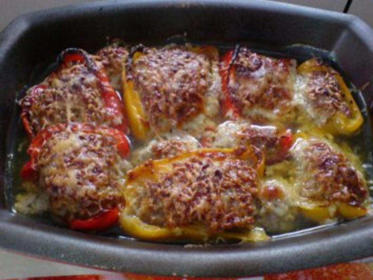 Paprika gefüllt und überbacken - einfach - von bergsee
