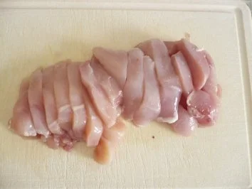 Rezept: Lauchnudeln mit Hähnchenbrust Bild Nr. 4 Lauchnudeln mit Hähnchenbrust - Rezept - Bild Nr. 4