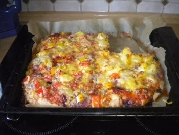 Gesunde Pizza - Rezept - Bild Nr. 2