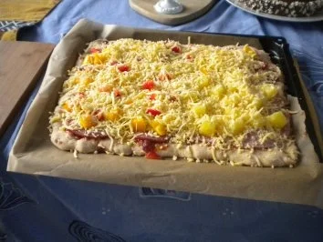 Gesunde Pizza - Rezept