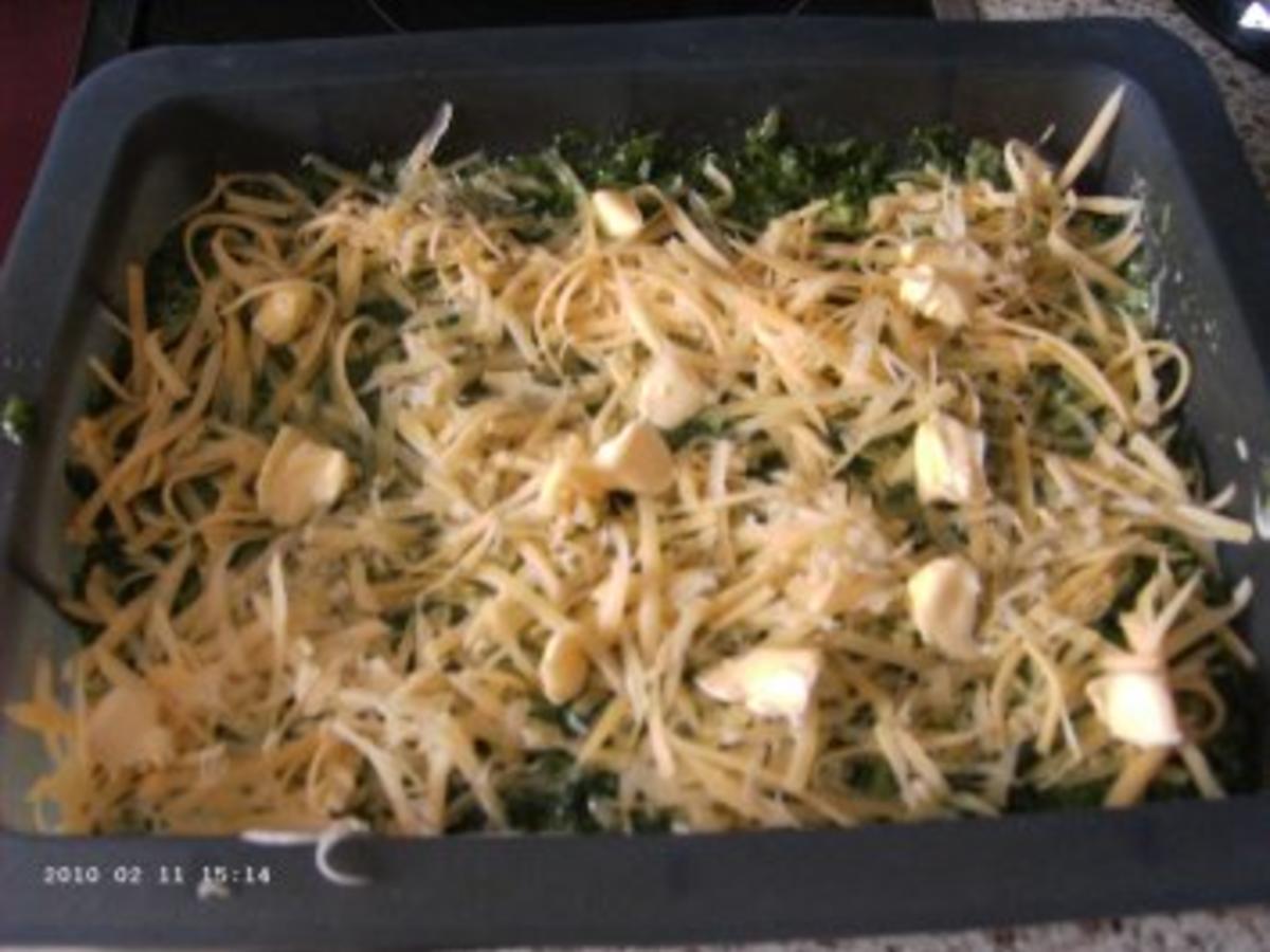 Rahmspinat Lasagne - einfach - 379 kcal/100g