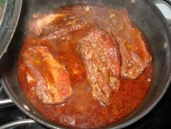 Dicke Rippe in Rotwein geschmort - Rezept - Bild Nr. 7