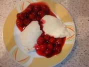 Grießnocken mit Kirschen - Rezept