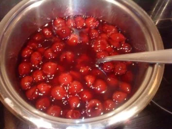 Grießnocken mit Kirschen - Rezept - Bild Nr. 6