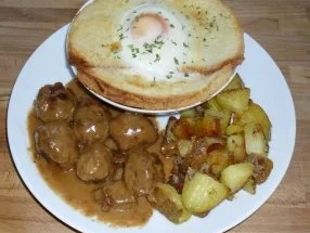 Auflauf in der Müslischale - Rezept