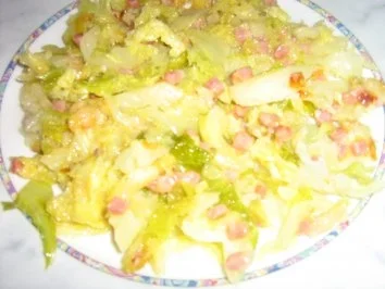 Wirsing-Gemüse meine Art - Rezept