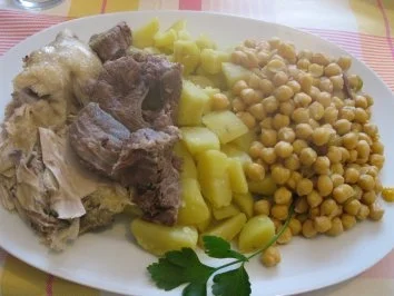 Cocido Madrileño - Eintopf Madrider Art - Rezept