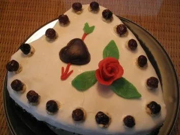 Valentinstorte mit Mon Cheri - Rezept - Bild Nr. 27