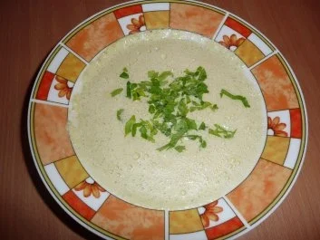 Süppchen: Sellerie-Käse-Suppe - Rezept