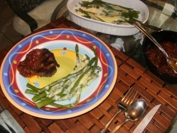 Rezept: Spargel mit Zitronensosse - Ich mache das immer mit Steak oder BBQ - Fettarm und Salzarm - Gesund Bild Nr. 4 Spargel mit Zitronensosse - Ich mache das immer mit Steak oder BBQ - Fettarm und Salzarm - Gesund - Rezept - Bild Nr. 4