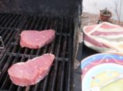 Steak mit Warm Tomaten Salsa  - einfach fettarm und gesund - Rezept