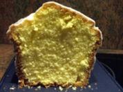 Rührteig:   feiner ZITRONENSANDKUCHEN - Rezept