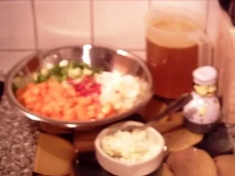 Rezept: scharfe Karottensuppe scharfe Karottensuppe - Rezept