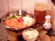 scharfe Karottensuppe - Rezept