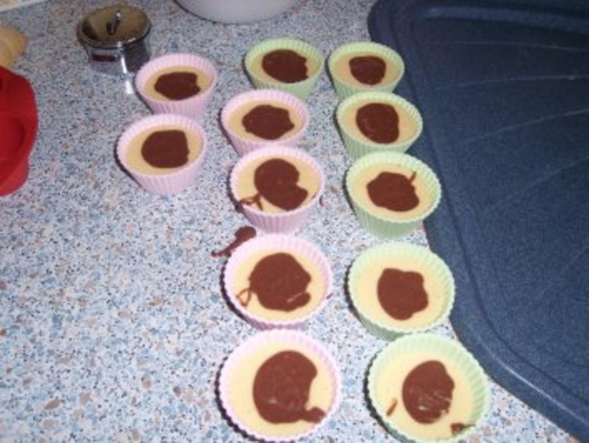 Muffins - Schwarz-Weiß - Rezept - Bild Nr. 2