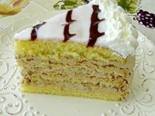 Buttercremtorte nach Esterhazyart - Rezept