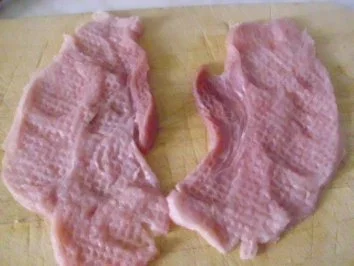 Schweine-Röllchen mit Schafskäsefüllung - Rezept - Bild Nr. 2