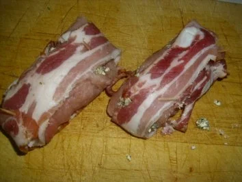 Schweine-Röllchen mit Schafskäsefüllung - Rezept - Bild Nr. 6