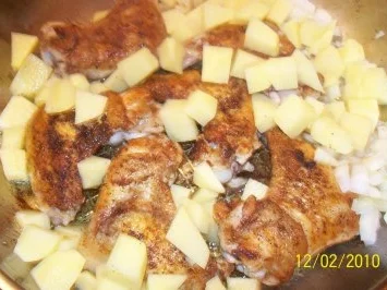 Rezept: Geschmorte Hähnchenflügel Bild Nr. 3 Geschmorte Hähnchenflügel - Rezept - Bild Nr. 3