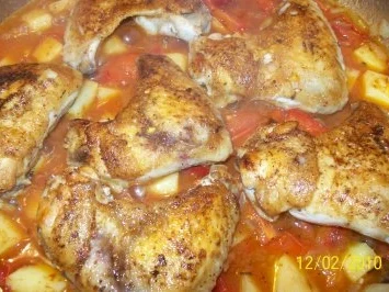 Rezept: Geschmorte Hähnchenflügel Bild Nr. 7 Geschmorte Hähnchenflügel - Rezept - Bild Nr. 7