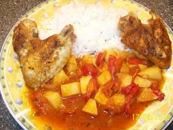 Rezept: Geschmorte Hähnchenflügel Bild Nr. 8 Geschmorte Hähnchenflügel - Rezept - Bild Nr. 8