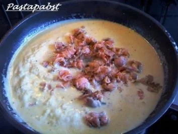 Rezept: Tortellini mit Lachs-Zitronen- Sauce Bild Nr. 3 Tortellini mit Lachs-Zitronen- Sauce - Rezept - Bild Nr. 3