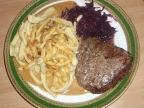 Steak in einer traumhaften Pfeffer-Cognac Soße - Rezept - Bild Nr. 2