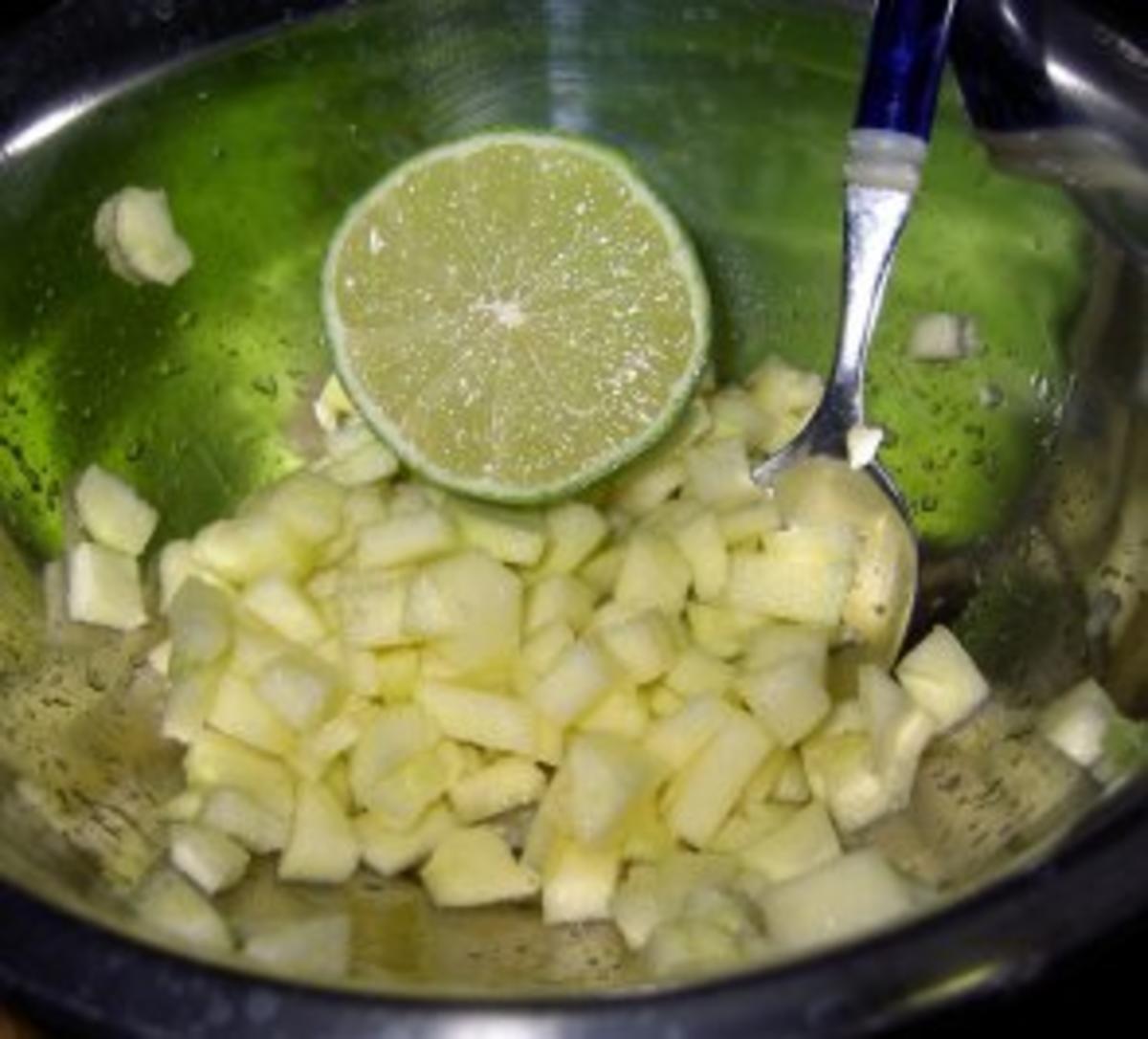 Gurken-Apfel-Salat mit Ingwer und Minze - Rezept - Bild Nr. 4