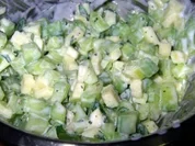 Gurken-Apfel-Salat mit Ingwer und Minze - Rezept