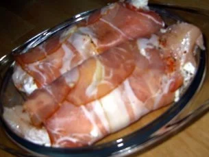 Limettenhähnchen im Speckmantel - Rezept - Bild Nr. 5