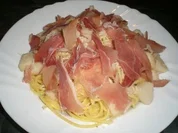 Spaghetti al tartufo - Rezept
