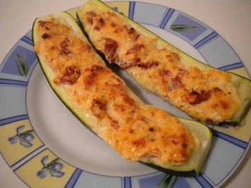 Überbackene ZUcchini`s - Rezept