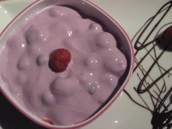 Erdbeer-Blaubeer-Créme - Rezept - Bild Nr. 2