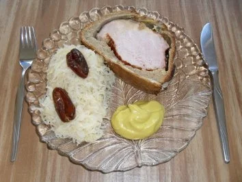 Rezept: Braten im Brotteig Braten im Brotteig - Rezept