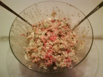 Salat: Bunter Reis-Thunfischsalat - Rezept - Bild Nr. 6