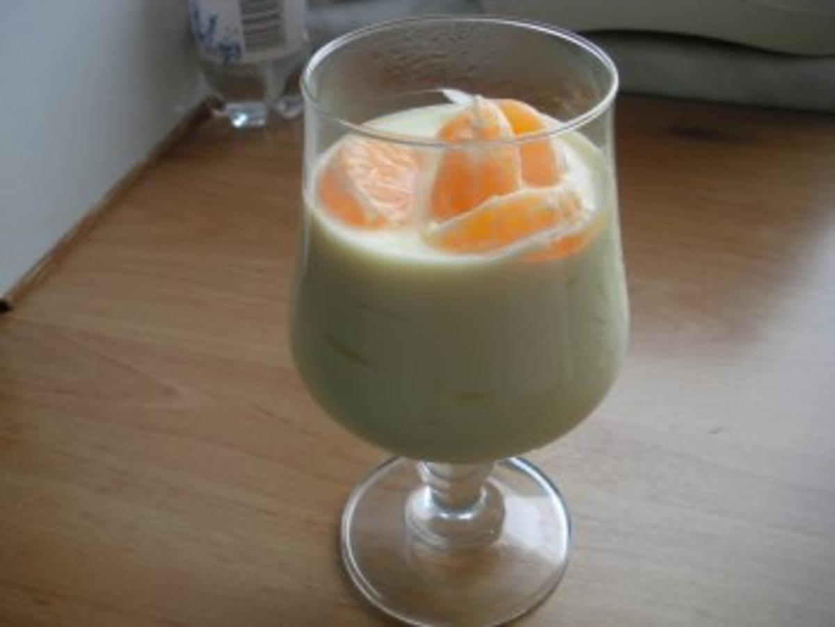 Bilder für Orangenflammeri mit Eier und Milch - Rezept