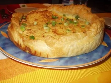 Schinken-Käse-Quiche - Rezept