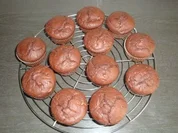 Schokoladenmuffins mit Bananen - Rezept