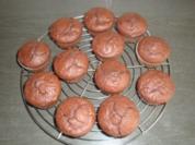 Schokoladenmuffins mit Bananen - Rezept