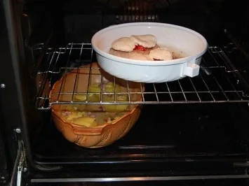 Thunfischsteak mit Cocktailtomaten, Mozarella und Fächerkartoffeln ( von Cerankaiser ) - Rezept - Bild Nr. 6