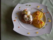 Thunfischsteak mit Cocktailtomaten, Mozarella und Fächerkartoffeln ( von Cerankaiser ) - Rezept