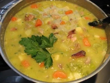 Erbsen-Eintopf mit Eisbein... - Rezept - Bild Nr. 6