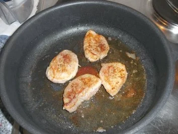 Gratinierte Schweinelendchen mit Gemüseragout - Rezept - Bild Nr. 3